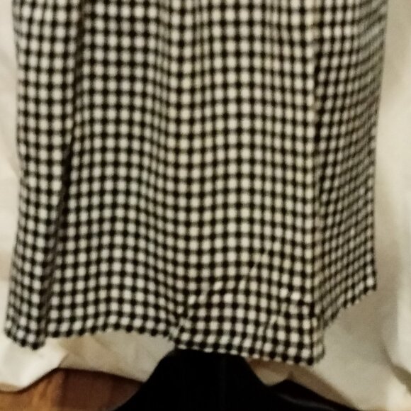 Black Gingham Dress - Picture 5 of 10